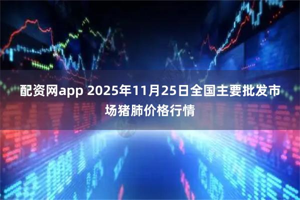 配资网app 2025年11月25日全国主要批发市场猪肺价格行情